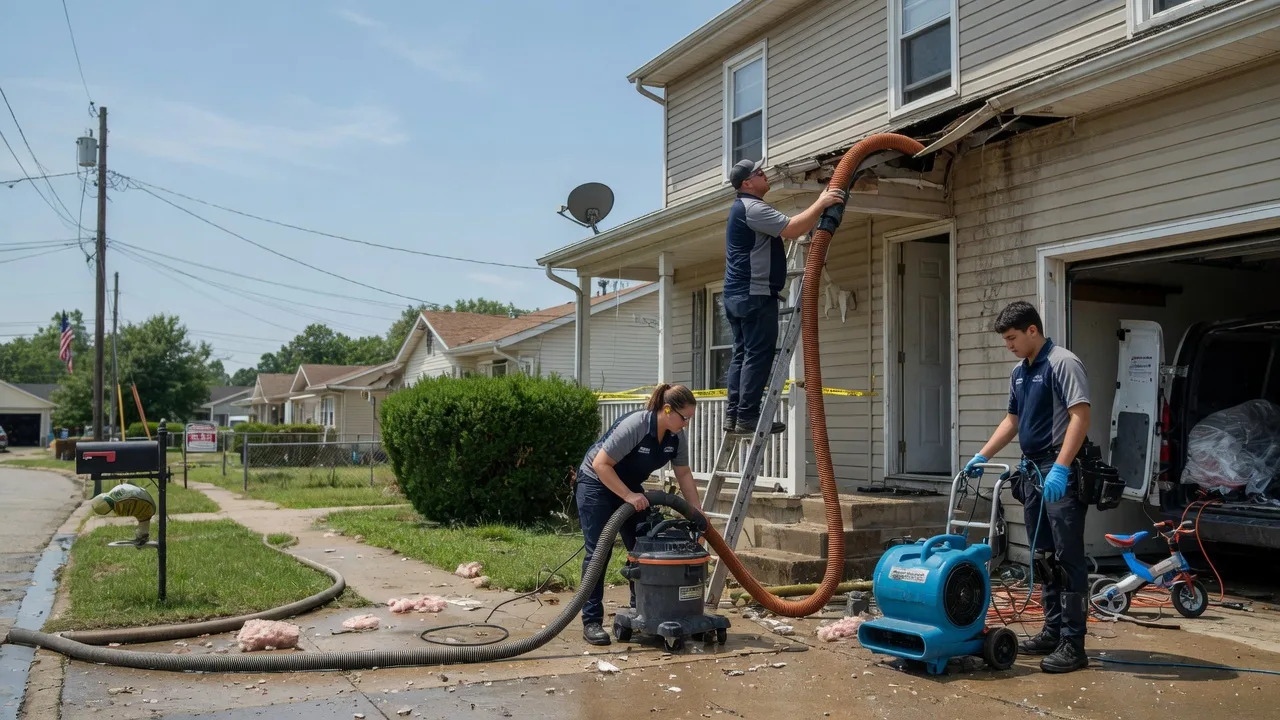 Water Damage Restoration in Anchor, IL near me